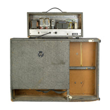 Load image into Gallery viewer, 1960s Silvertone 1483 Piggyback Head and Cabinet #185 11030 (PDX)