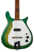 Load image into Gallery viewer, 1962 Rickenbacker Symfonia Grand Guitar Green Burst w/Original Silver Tolex Case #B016 (PDX)
