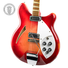Load image into Gallery viewer, 1965 Rickenbacker 365 Fireglo w/Original Silver Tolex Case #EG174 (PDX)