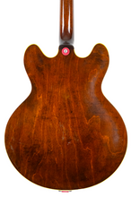 Load image into Gallery viewer, 1966 Epiphone Riviera E360TD Sunburst w/Original Hard Shell Case #382658 (PDX)