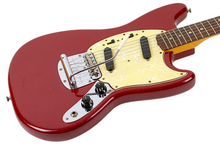 Load image into Gallery viewer, 1966 Fender Mustang Dakota Red w/Original Case & Brazilian Board #186786 (PDX)