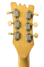 Load image into Gallery viewer, 1966 Mosrite Ventures Mark V Guitar Pacific Blue w/Original White Leather Strap #B1039 (PDX)