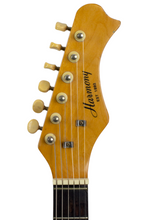 Load image into Gallery viewer, 1970s Harmony H-804 MIJ Solid Body Electric 3-Tone Sunburst All Original Sold As-Is