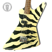 Load image into Gallery viewer, 1984 Hamer Blitz Bass Black & White Zulu Stripe #410972 (PDX)