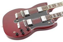 Load image into Gallery viewer, 1997 Gibson EDS-1275 Double Neck Cherry #90487469 (PDX)
