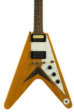 Load image into Gallery viewer, 1998 Epiphone '58 Reissue Flying V Natural w/Added DiMarzio Super Distortion Pickup #U98040411 (PDX)