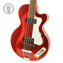 Load image into Gallery viewer, Used Hofner Ignition Series Club Bass Pro Edition Candy Apple Red #Y0301E049 (PDX)