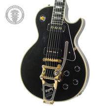 Load image into Gallery viewer, 2005 Gibson Custom Shop Historic Series Les Paul Custom LPB-4 Gloss Ebony w/Original Bigsby #45200 (PDX)