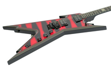 Load image into Gallery viewer, 2007 Dean USA Razorback Dimebag Signature Red and Black Stripe #0701823 (PDX)