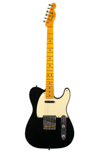 Load image into Gallery viewer, 2010 Fender Custom Shop Limited Edition Double Esquire Relic Black w/100 Year Old Wood #ESQ261 (PDX)