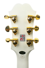 Load image into Gallery viewer, 2014 Epiphone Limited Edition "Union Jack" Sheraton Alpine White & Union Jack Graphic w/USA Mini Humbuckers #14101500977 (PDX)