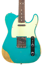 Load image into Gallery viewer, 2017 Fender Custom Shop NAMM Limited Edition '63 Telecaster Heavy Relic Aged Taos Turquoise #R89475 (PDX)