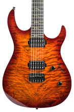 Load image into Gallery viewer, 2017 Kiesel DC600 Baritone Guitar Sunburst Flame Maple Top #136217 (PDX)