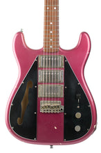Load image into Gallery viewer, 2018 Nash Wayfarer Semi-Hollow Guitar Relic Burgundy Mist Metallic #MB584 (PDX)
