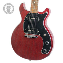Load image into Gallery viewer, 2019 Gibson Les Paul Tribute DC Satin Worn Cherry #120390039 (PDX)