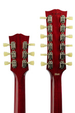 Load image into Gallery viewer, 2020 Gibson Custom Shop EDS-1275 Double Neck Dark Cherry #CS000806 (PDX)