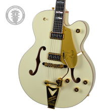 Load image into Gallery viewer, 2020 Gretsch G6136-55 Vintage Select '55 White Falcon Vintage White #JT20083197 (PDX)