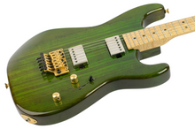 Load image into Gallery viewer, 2021 Charvel Custom Shop Master Built San Dimas 2H FR Transparent Green #C12713 (PDX)