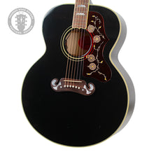 Load image into Gallery viewer, 2022 Gibson Custom Shop Elvis SJ-200 Ebony Gloss Lacquer Finish w/L.R. Baggs Electronics #20592038 (PDX)