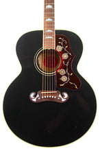 Load image into Gallery viewer, 2022 Gibson Custom Shop Elvis SJ-200 Ebony Gloss Lacquer Finish w/L.R. Baggs Electronics #20592038 (PDX)
