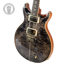 Load image into Gallery viewer, 2022 PRS Santana Retro Flame Maple Translucent Charcoal #220335161 (PDX)