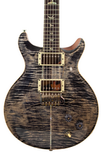 Load image into Gallery viewer, 2022 PRS Santana Retro Flame Maple Translucent Charcoal #220335161 (PDX)