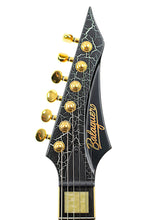 Load image into Gallery viewer, 2023 Balaguer Select Custom Typhon Long Scale Electric Guitar Black/White Crackle Finish w/Original EMG Pickups #SCB22-1192 (PDX)