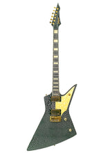Load image into Gallery viewer, 2023 Balaguer Select Custom Typhon Long Scale Electric Guitar Black/White Crackle Finish w/Original EMG Pickups #SCB22-1192 (PDX)
