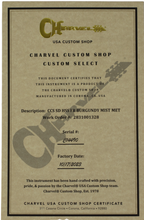 Load image into Gallery viewer, 2023 Charvel Custom Shop USA Custom Select San Dimas HSS FR Burgundy Mist (PDX)