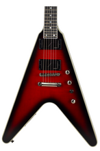Load image into Gallery viewer, NOS 2023 Epiphone Dave Mustaine Flying V Prophecy Aged Dark Red Burst #22091527437 (PDX)