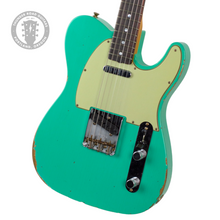 Load image into Gallery viewer, New Fender Custom Shop '64 Telecaster Time Machine Series Relic Aged Sea Foam Green CZ574594 (PDX)
