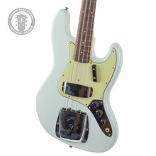 Load image into Gallery viewer, New Fender Custom Shop 1963 Journeyman Jazz Bass Faded/Aged Sonic Blue w/Matching Headstock #R130532 (PDX)