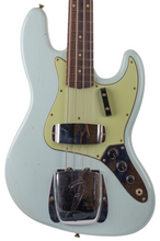 Load image into Gallery viewer, New Fender Custom Shop 1963 Journeyman Jazz Bass Faded/Aged Sonic Blue w/Matching Headstock #R130532 (PDX)