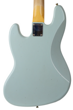 Load image into Gallery viewer, New Fender Custom Shop 1963 Journeyman Jazz Bass Faded/Aged Sonic Blue w/Matching Headstock #R130532 (PDX)