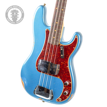 Load image into Gallery viewer, New Fender Custom Shop 1964 Precision Bass Relic Aged Lake Placid Blue #CZ2573881 (PDX)