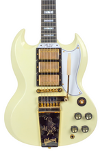 Load image into Gallery viewer, 2023 Gibson Custom 1963 Les Paul SG Custom Reissue w/Maestro Vibrola #303673 (PDX)
