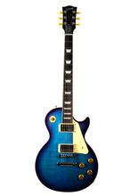 Load image into Gallery viewer, New Gibson '50s Les Paul Standard Nitro Figured Top Blueberry Burst #224930086 (PDX)