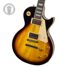 Load image into Gallery viewer, New Gibson '50s Les Paul Standard Nitro Figured Top Tobacco Burst #226230120 (PDX)