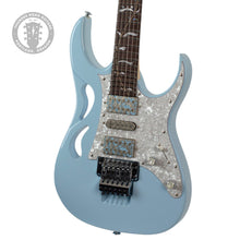 Load image into Gallery viewer, 2023 Ibanez Steve Vai Signature Prestige PIA3761C Blue Powder w/DiMarzio UtoPIA Pickups #F2312082 (PDX)