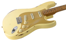 Load image into Gallery viewer, Used 2024 Fender Custom Shop LTD Roasted '56 Stratocaster Relic Aged Vintage White with Closet Classic Hardware #CZ576580 (PDX)