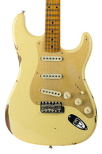 Load image into Gallery viewer, Used 2024 Fender Custom Shop LTD Roasted '56 Stratocaster Relic Aged Vintage White with Closet Classic Hardware #CZ576580 (PDX)