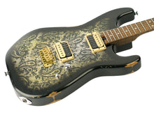 Load image into Gallery viewer, New Jackson Custom Shop Thunder Mod Brass Trem San Dimas Nitro Relic Black Paisley #XN010507 (PDX)
