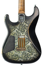 Load image into Gallery viewer, New Jackson Custom Shop Thunder Mod Brass Trem San Dimas Nitro Relic Black Paisley #XN010507 (PDX)