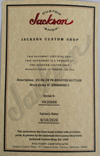 Load image into Gallery viewer, New Jackson Custom Shop Dinky 2H FR Roasted Rattler #XN20666 (PDX)