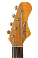 Load image into Gallery viewer, 1960s Silvertone Hornet Bass Brown Burst w/Vinyl Gig Bag #NSN (PDX)