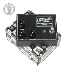 Load image into Gallery viewer, New Benson Amps Germanium Fuzz Pedal Studio Black (PDX)
