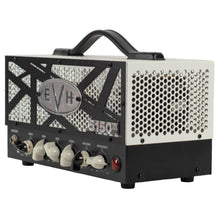 Load image into Gallery viewer, New EVH 5150III LBXII 15 Watt Head Black EVH Stripe Motif w/White Grill Cage (PDX)