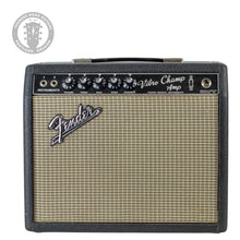 Load image into Gallery viewer, 1967 Fender Vibro Champ Amp Black Tolex (PDX)