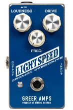Load image into Gallery viewer, New Greer Amps Lightspeed Organic Overdrive Standard Blue (PDX)