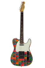 Load image into Gallery viewer, New Fender Custom Shop Andy Mooney World Stamps Collection Solomon Islands Telecaster #US210069841 (PDX)
